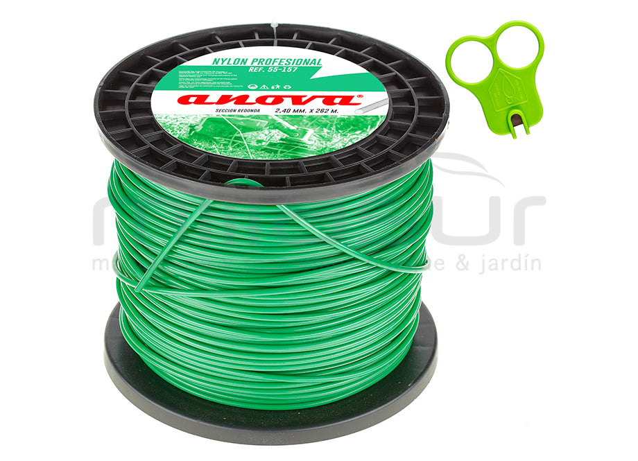 NYLON REDONDO ANOVA BOBINA 2.40 x 262