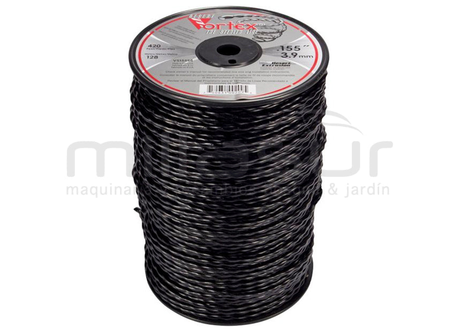 NYLON VORTEX BOBINA 3.90 x 128 m.(ANTIRUIDO-COPOLIMERO)