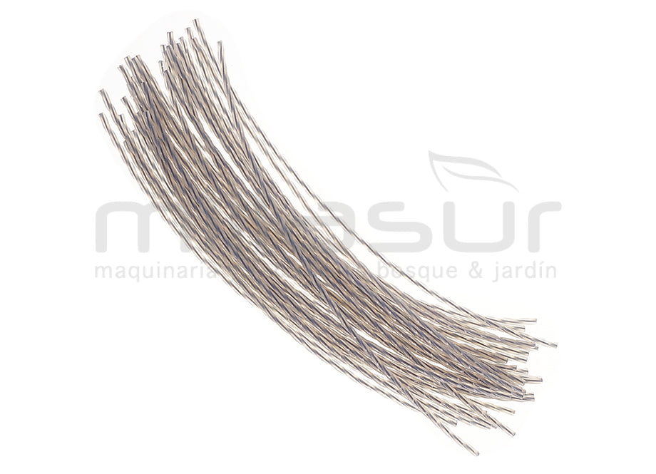 BOLSA TIRAS NYLON CYCLONE 3 mm. TRENZADO (50unid./bolsa)