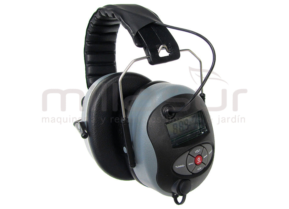 AURICULARES PROTECCION CON RADIO-MP3