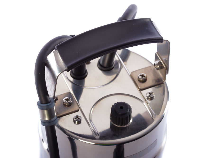 BOMBA ELECTRICA SUMERGIBLE AGUAS SUCIAS 1000W ACERO INOX