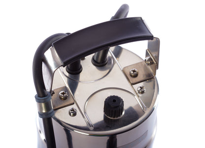 BOMBA ELECTRICA SUMERGIBLE AGUAS SUCIAS 1000W ACERO INOX