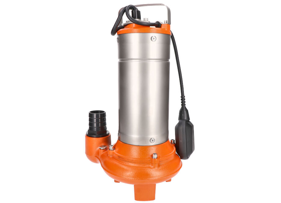 BOMBA ELECTRICA SUMERGIBLE AGUAS SUCIAS 1100W 430L/M - CUCHILLA