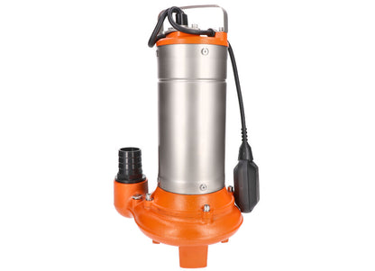 BOMBA ELECTRICA SUMERGIBLE AGUAS SUCIAS 1100W 430L/M - CUCHILLA