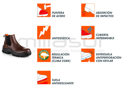 BOTA PIEL DENVER PROTECCION T39