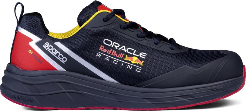Calzado de seguridad Sparco Keynes S3S – Azul marino / Rojo