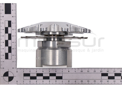 CABEZAL DISCO WIDIA CON PROTECTOR INFERIOR GIRATORIO PARA ELIMINAR BROTES - 100mm - 16 DIENTES