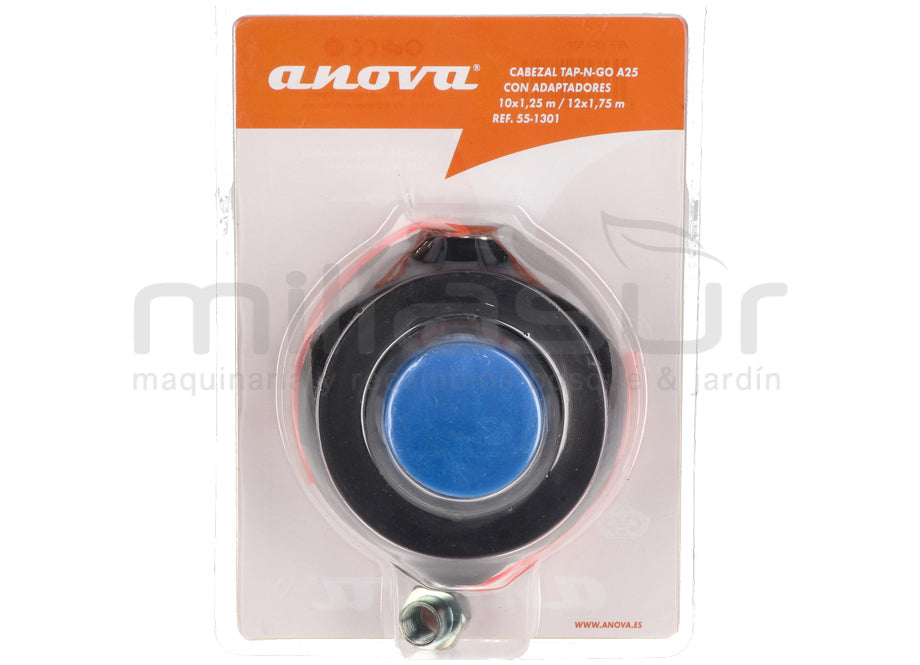 CABEZAL TAP-N-GO A25 - CON ADAPTADOR 10x1.25H / 12x1.75H