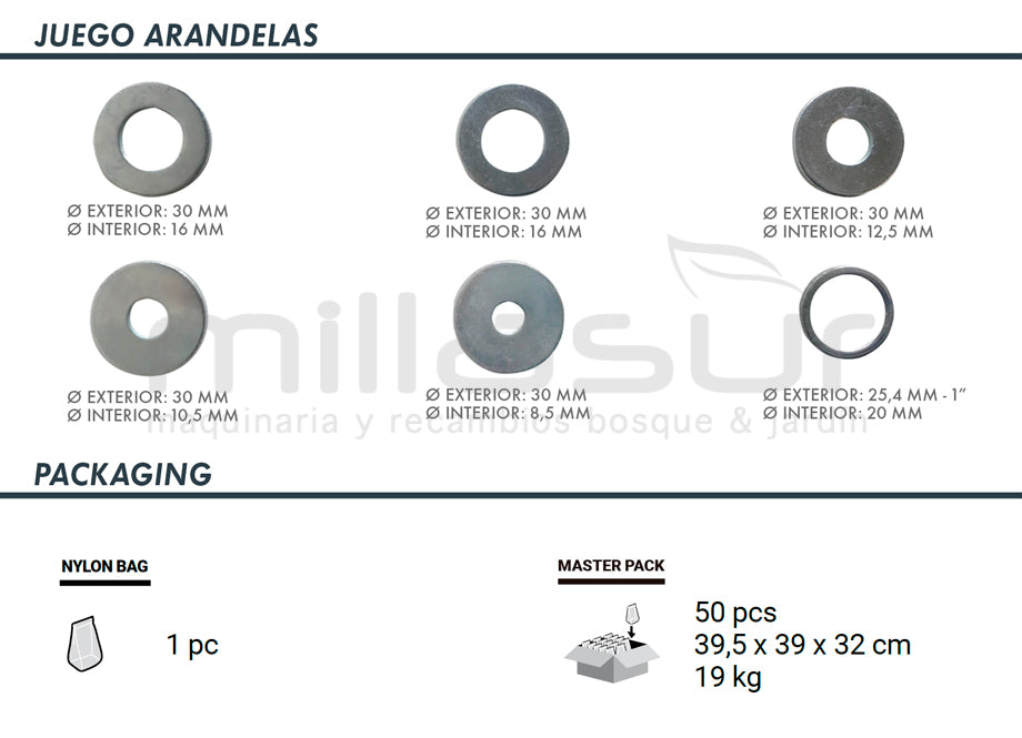 CABEZAL UNIVERSAL PRODISC 380mm.