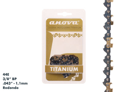 CADENA ANOVA TITANIUM 3/8" BP - .043" - 44 E