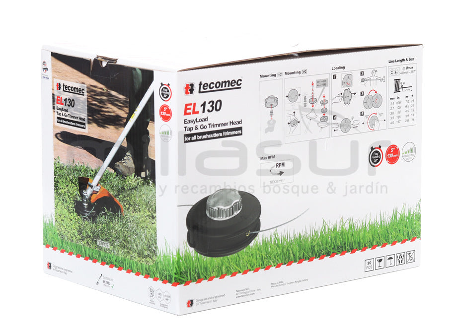 CAJA EXPOSITORA DE 20 CABEZALES TAP-N-GO CARGA RÁPIDA EL130 UNIVERSAL 55-1280