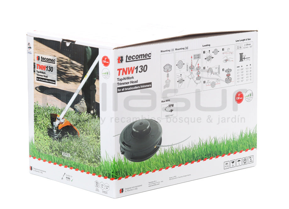 CAJA EXPOSITORA DE 20 CABEZALES TAP-N-GO TNW130 SIN ADAPTADOR