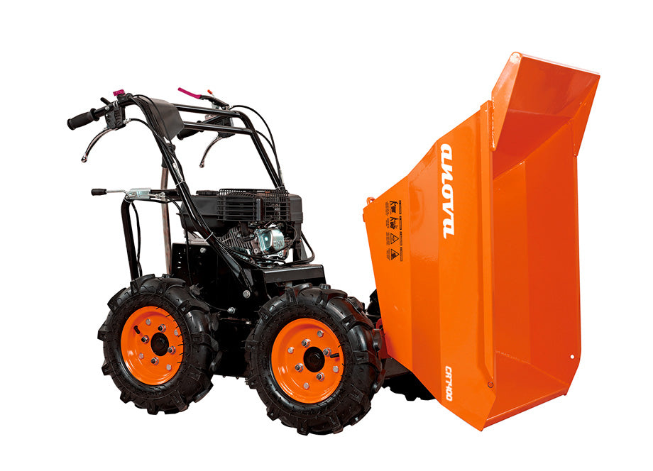 CARRETILLA RUEDAS 4x4 CON MOTOR 6,5HP ANOVA 3+1