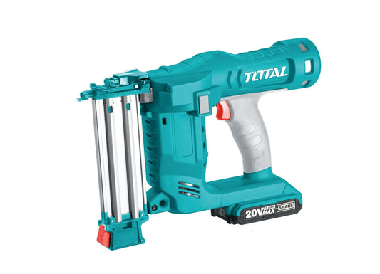 CLAVADORA BATERIA TOTAL 20V P20S (CON 2 BATERIAS 2Ah, CARGADOR, MALETIN)