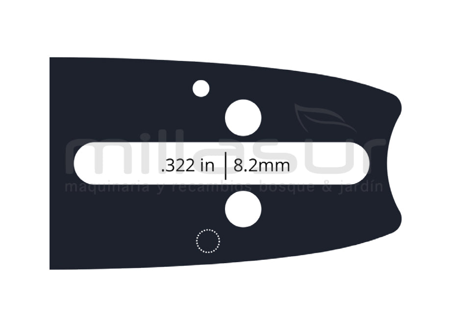 COMBO ESPADA + CADENA ANOVA HUSQV 18" - 3/8 - .058 1,5mm - 68E