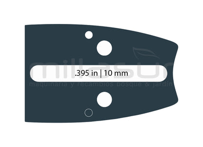 ESPADA ANOVA LAMINADA OLEOMAC - JONSERED 18" - 3/8 - .058 1,5mm - 68E
