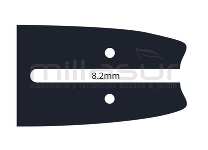 ESPADA ANOVA LAMINADA STIHL 12" - 3/8BP - .043 1,1mm - 44E - SW