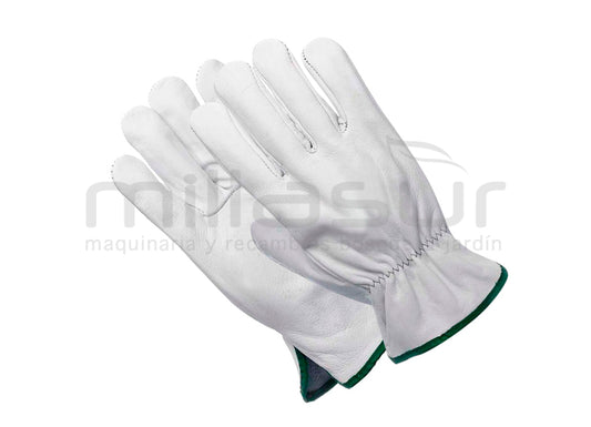 GUANTES CUERO JARDINERA T8
