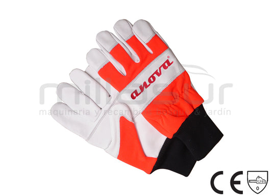 GUANTES ANTICORTE MOTOSIERRA CLASE 0 TALLA 8