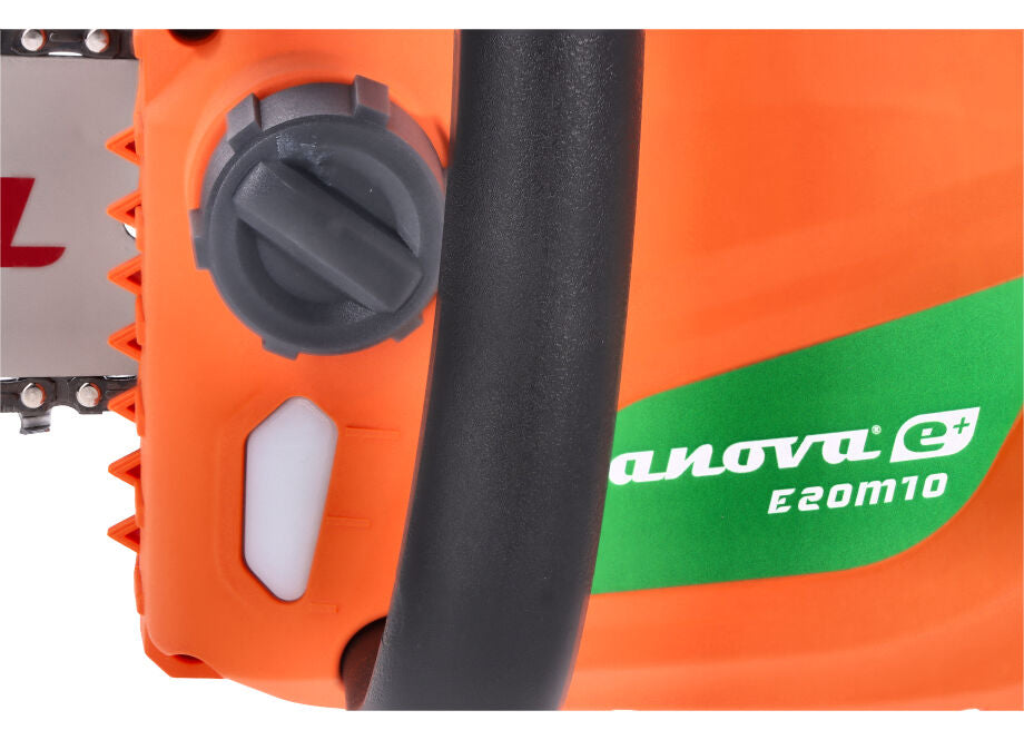 MOTOSIERRA BATERÍA ANOVA E-PLUS 20V 10" - INCLUYE 1 BATERIA 4,0AH Y CARGADOR