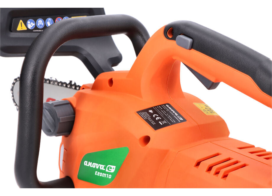 MOTOSIERRA BATERÍA ANOVA E-PLUS 20V 10" - INCLUYE 1 BATERIA 4,0AH Y CARGADOR