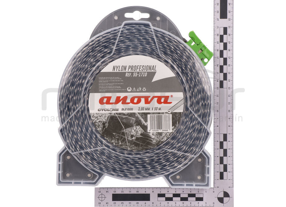 NYLON ANOVA CYCLONE BAJO RUIDO DISPENSER 5,00mm x 16
