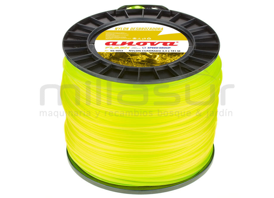 NYLON CUADRADO ANOVA FLASH BOBINA 3.3 x 181