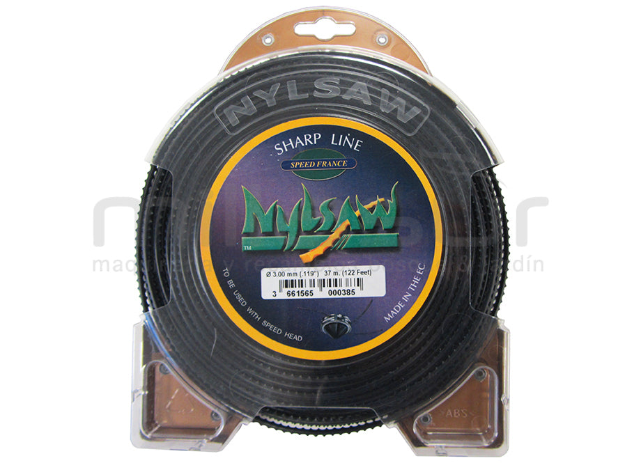 NYLON "DIENTE TIBURON" 3.00 x 37 m.