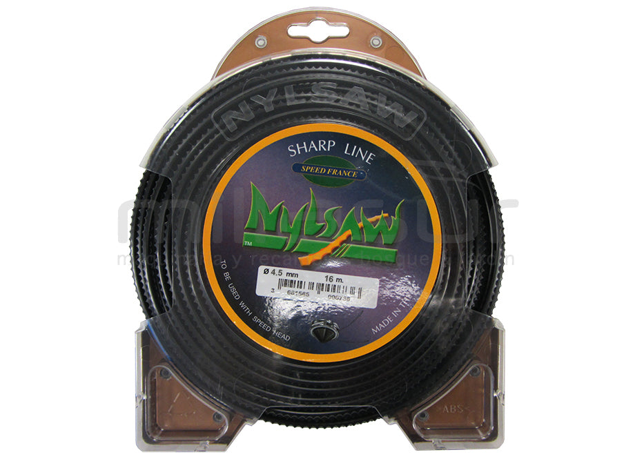 NYLON "DIENTE TIBURON" 4.5 x 16 m.
