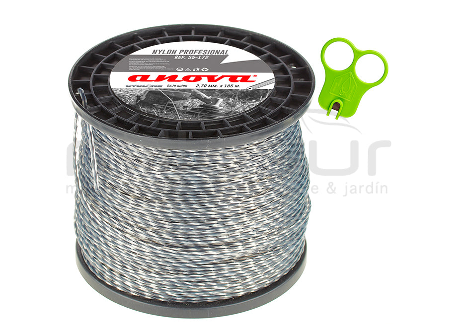 NYLON ANOVA CYCLONE BAJO RUIDO BOBINA 2,70 x 185