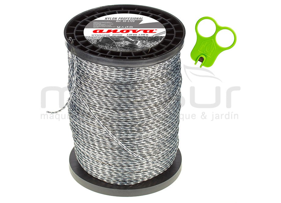 NYLON ANOVA CYCLONE BAJO RUIDO BOBINA 3,00 x 245