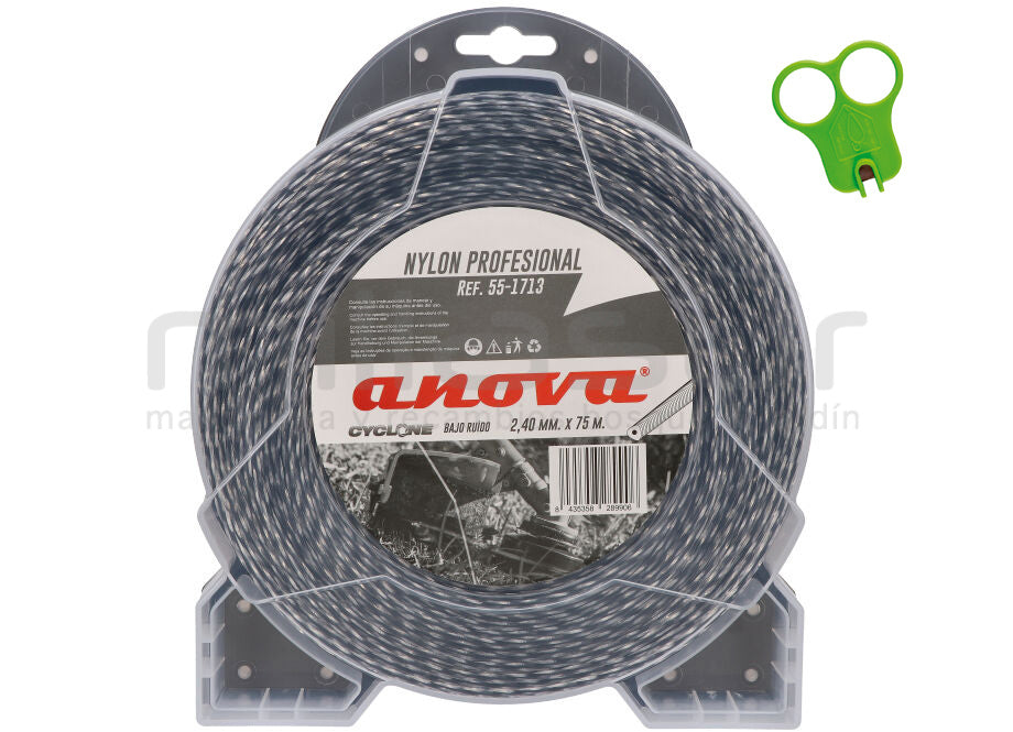 NYLON ANOVA CYCLONE BAJO RUIDO DISPENSER 2,40 x 75