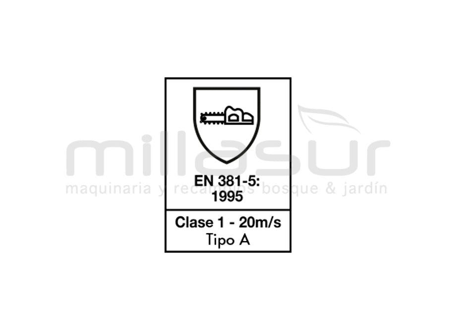PANTALON ANTICORTE ECO FLEX CLASS 1 TALLA S