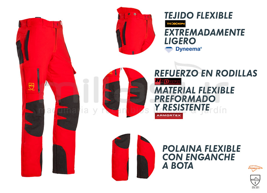 PANTALON ANTICORTE PROGRESS PODA CLASS1 TALLA L