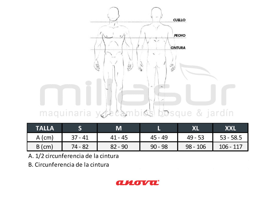 PETO ANTICORTE ECO CLASS1 TALLA XL