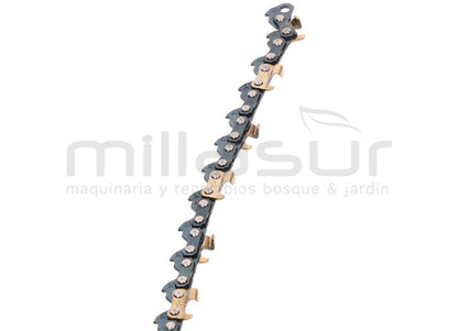 ROLLO CADENA 25" ANOVA TITANIUM 3/8" BAJO PERFIL .050" REDONDO