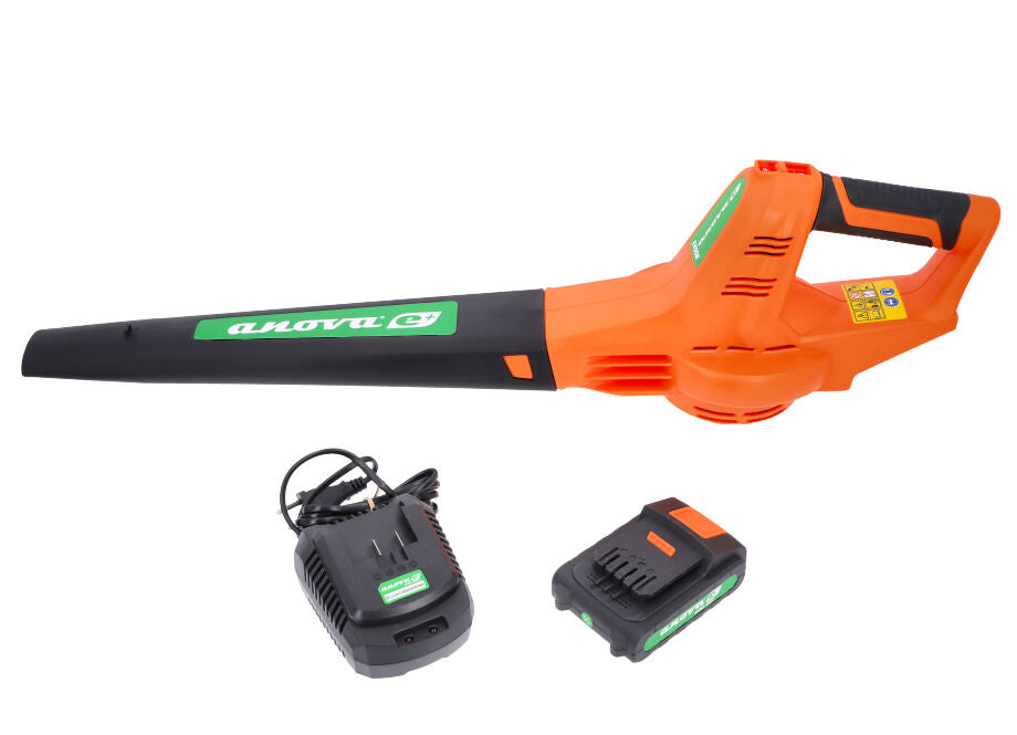 SOPLADOR BATERÍA ANOVA E-PLUS 20V - INCLUYE 1 BATERIA 2,5AH Y CARGADOR