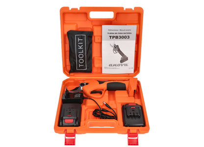 TIJERA PODA BATERIA INALAMBRICA ANOVA 1050W 21V 2.0Ah 40MM - CORTE PROGRESIVO (INCLUYE 2 BATERIAS)